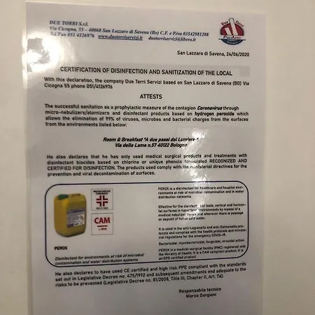 A Due Passi Dal Lumière Couette-café *